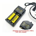 Miniatyrbillede 5 af 5: Batteri Oplader Indgang Kabel Dobbelt Universal Batteri Opladning
