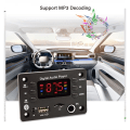 Miniatyrbillede 4 af 6: Bluetooth Dekoder Tavle Håndfri Bil Lyd Mikrofon USB TF FM Radio Mp3 Musik Afspiller Højttaler