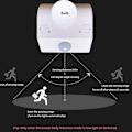 Miniatyrbillede 6 af 6: E27 LED 220V 110V Interface PIR Motion Sensor Switch Human Krop Sensor Lampe Holder