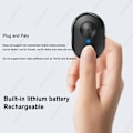 Pikkukuva 6 / 10: Mini kannettava Bluetooth-yhteensopiva kaukosäädin langaton selfie suljin ohjain