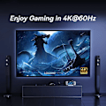 Miniatyrbild 6 av 6: Bästa kvalitet USB C Dockningsstation för Steam Däck Nintend Switch 6-in-1 Typ C till 4K@60Hz HDMI-kompatibel Gigabit Ethernet USB  3.0 Hub