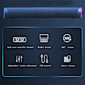 Miniatyrbillede 5 af 7: Høj kvalitet 4D Computer Kablet Højttaler Bluetooth 5.0 Bar Stereo Sound Subwoofer Surround Soundbar Højttaler Til Macbook Laptop Notebook PC