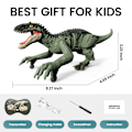 Pikkukuva 7 / 8: Sinovan kaukosäädin dinosaurus lelut lapsille 2,4 GHz robotti kävely dinosaurus lelut