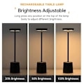 Miniatyrbillede 4 af 10: Simple Touch Sensor LED Bord Lampe Genopladelig Skrivebord Lampe