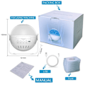 Miniatyrbilde 7 av 11: LED Stjerne Projektor Natt Lys 6 i 1 Planetarium Projeksjon Galaxy Starry Sky Projektor Lampe