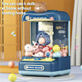 Miniatyrbilde 3 av 7: Barn's mini klo maskin liten klips dukke maskin hjem versjon godteri vridd egg ball