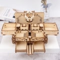 Miniatyrbillede 6 af 6: DIY Smart Træ Puslespil Unik 3D Stereoskopisk Meget Svært Model Kit Spil Boks
