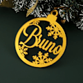 Miniatyrbillede 5 af 9: Custom Jule Tree Baubles Jule Tree Decor Personalized Ornament