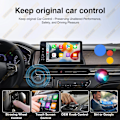 Miniatyrbillede 3 af 9: 2i1 Kablet til Trådløs CarPlay Android Auto Adapter