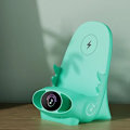 Miniatyrbilde 9 av 9: Trådløs lader stativ bærbar mini stol universal 15W stol holder lader telefon lade holder
