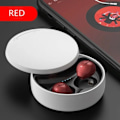 Miniatyrbilde 9 av 11: Minste Usynlige Øreplugger Trådløse Øreplugger Bluetooth in Ear Mini Tiny Earpiece Skjult med Lade etui