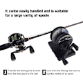 Miniatyrbild 7 av 7: Bästa kvalitet Fiske Line Winder Fishing Line Spooler Justerbar Bärbar Bord Klämma Fiske Reel Maskin Wire Winding Reclaimer Utrustning