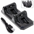 Miniatyrbillede 7 af 7: USB Dual Charge Dock For PS4 Controller Gaming Opladning Stand Holder