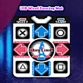Miniatyrbillede 5 af 6: Skridsikre Dans Pad Fod Print Moves Step Arcade Spil