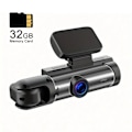 Pikkukuva 8 / 8: 1080P Dash Cam autoille kaksois kamera etu ja sisä auto kamera IR Yönäkymällä