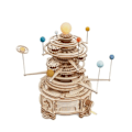 Pikkukuva 1 / 7: Mekaaninen Orrery 316kpl Kierrettävä DIY 3D Puiset palapelit Malli Rakennus Block Kits lelu
