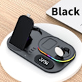 Miniatyrbillede 7 af 7: 4 i 1 Trådløse Opladere Til iPhone 11 12 13 Pro Max 30W Hurtig Opladning Dock Station