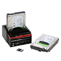 Pikkukuva 6 / 6: HDD telakka asema monitoiminen 2,5/3,5" IDE&SATA kiintolevy levy