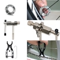 Miniatyrbild 10 av 11: Cykel Reparation Verktyg Set Kedje Brossare Vev Puller MTB Cykel Kedja Mätning Linjal