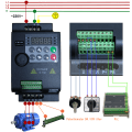 Miniatyrbillede 4 af 5: Økonomisk VFD Variabel Frekvens Drev Konverter Inverter Motor Hastighed Controller
