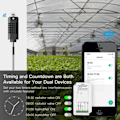 Miniatyrbild 8 av 9: WiFi smart temperatur fuktighet omkopplare modul sensor dubbel relä utgång smart liv app trådlös kontroll