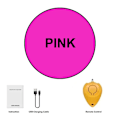 Miniatyrbild 1 av 8: Magic Flying Ball Pro Mini Lighting Med LED Lights Remote Control Hand Controlled Boomerang Spinner Toys