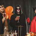 Miniatyrbilde 4 av 7: 2 biter Halloween Skrekk Røde Øye Briller Rekvisitter Morsomme Personlighet Skremmende Skrekk briller