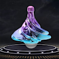 Miniatyrbillede 2 af 8: Funny Desk Wind BlowingToy Roterende Lomme Legetøj Fidget Kinetic Spinner  Voksen Stress Aflastning Legetøj