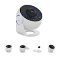 Miniatyrbilde 1 av 7: Natt Lys Galaxy Projektor Starry Sky Projector 360° Rotate Planetarium Lampe