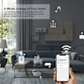 Miniatyrbillede 3 af 7: Tuya ZigBee 3.0 Smart Hub, Wireless/Wired Gateway Bridge for App Voice Remote Control