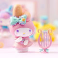 Miniatyrbilde 3 av 7: 6 stykker Sanrio Anime Figurer Kawaii Cinnamoroll Kuromi Kitty Action Figur Dukker