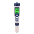 Miniatyrbild 1 av 8: 5 in 1 TDS/EC/PH/Salinity/Temperature Meter Digital Water Quality Monitor Tester for Pools, Dricking Water, Akvarier