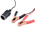 Miniatyrbilde 4 av 6: Bil batteri terminal klemme klips sigarett lighter strøm stikkontakt adapter