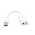 Pikkukuva 4 / 5: Ulkoinen USB ääni kortti liitin 3,5 mm USB ääni sovitin kuuloke mikrofoni ääni kortti