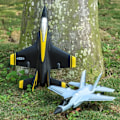 Miniatyrbild 6 av 7: RC Flygplan 2.4G Radio Fjärrkontroll Plane RC Fighter Channel Fixed Wing Foam Slider Flygplan
