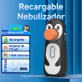 Miniatyrbilde 2 av 7: Oppladbar Silent Mesh Nebulizer Håndholdt Astma Inhalator Atomizer