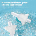 Miniatyrbilde 2 av 8: Baby Nasal Aspirator Småbarn Elektrisk Nese Aspirator Automatisk Nese Renser Justerbar Sug Musikk og Lys beroligende Funksjon