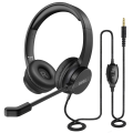 Miniatyrbilde 1 av 6: Kablet hodetelefoner med mikrofon for PC/PS4/Xbox Gaming Headset