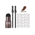 Miniatyrbillede 3 af 8: N Øjenbryn Pulver Stencil Kit Makeup Shadow Stick One Step Øjenbryn Shaping Langvarig Stempel Kit