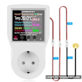 Miniatyrbillede 1 af 5: Digital Termostat Socket Inkubator Temperatur Controller Med Timer