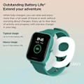 Miniatyrbillede 4 af 7: Bip U Pro GPS Smartwatch Farve Skærm 31g 5 ATM Vandtæt 60+ Sport Mode Smart Watch