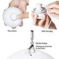 Miniatyrbillede 3 af 3: USB Intelligent Interaktiv Kat Legetøj Selv Roterende Kugle Automatisk Rotation Kugle Fjer Legetøj LED