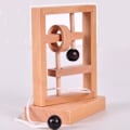 Miniatyrbillede 1 af 7: Skrivebord Novelty 3D Træ Reb Loop Puslespil IQ Mind String Brain teaser Spil for Voksne Børn