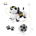 Miniatyrbilde 5 av 6: Fjernkontroll Kontroll Robot Valp Hund RC Interaktiv Smart Elektronisk Robot
