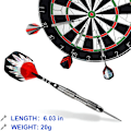 Miniatyrbilde 3 av 6: Profesjonelt Dart Nål sett 20g Leketøy 12 Piece Dart Brett Hard Nål Imitasjon Tungsten Stål Dart Nål