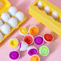 Miniatyrbilde 3 av 5: Beste kvalitet Egg Skruer 3D Puslespill Montessori Læring Utdanning Matte Leker Barn Shape Match Smart Spill