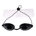 Miniatyrbillede 1 af 8: Blød Solbadning Brille Barning Goggles Beach Justerbar UV Skin Barning Øjenbeskyttelse UV Shield Briller Sort