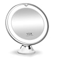 Miniatyrbild 2 av 6: Flexibel 10x Förstorande LED Belysning Touch Skärm Portabel Klädd Bord Smink Spegel