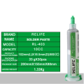Miniatyrbillede 4 af 8: 10CC Høj Kvalitet Lodde Paste Flux No-clean Original RELIFE Lodning Paste RL-403 Lodde Tin Flux