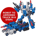 Miniatyrbillede 2 af 6: Transformers Legetøj Generationer Krig for Cybertron Siege Delux Action Figur Model Samlerobjekt Legetøj